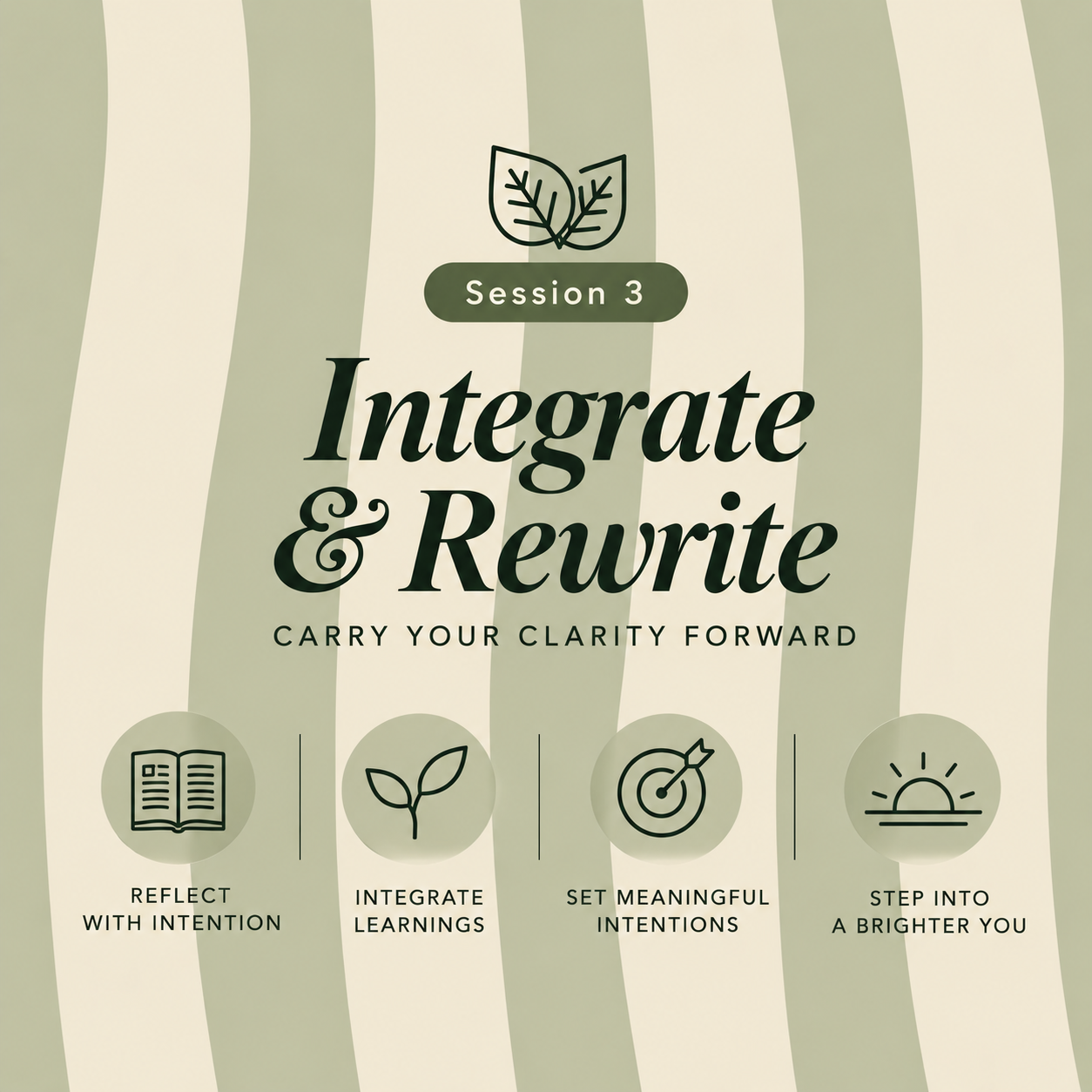 Integrate & Rewrite Wellness Session